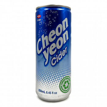 Напиток газированный б/а со вкусом сидра «CHEON YEON CIDER» 250 мл